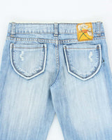 Vintage Y2K Women's Dalesi Light Wash Flared Jeans - W27 L28