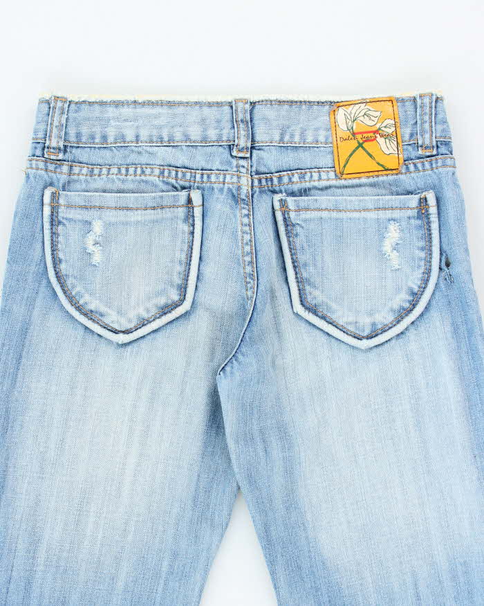 Vintage Y2K Women's Dalesi Light Wash Flared Jeans - W27 L28