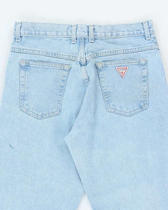 Vintage 90s Guess Light Wash Jeans - W31 L32