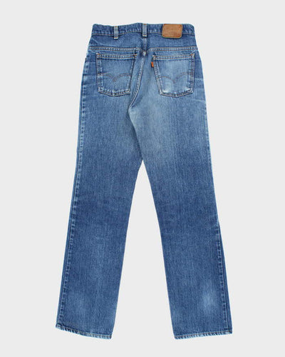 Vintage 80's Women's Levi's Straight Leg Dark Wash Jeans -