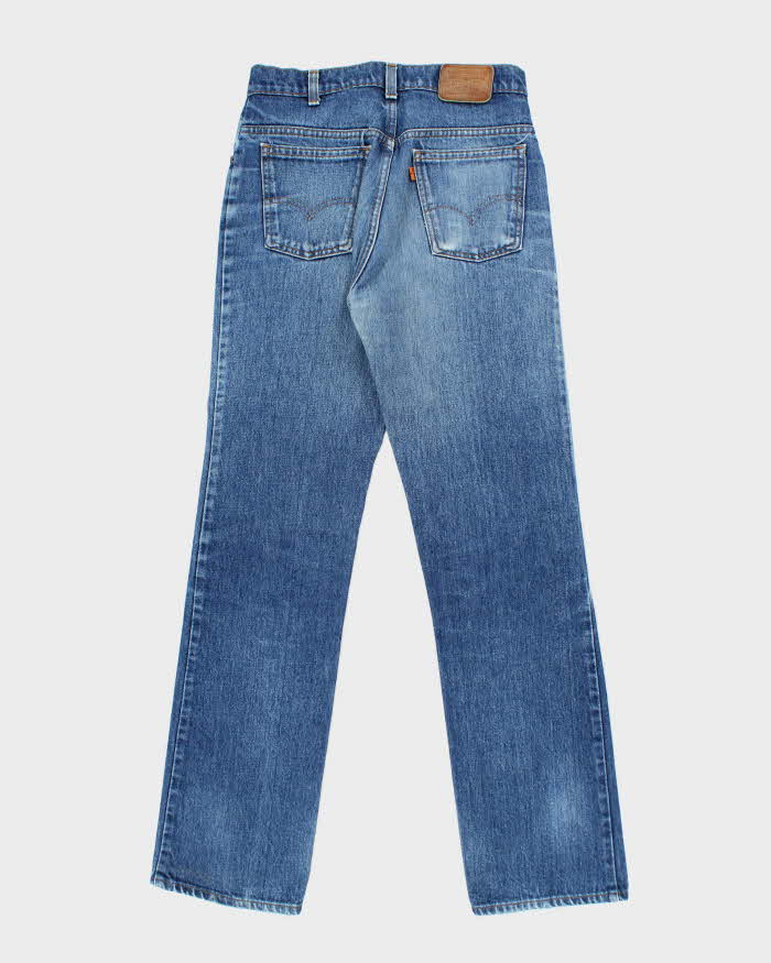 Vintage 80's Women's Levi's Straight Leg Dark Wash Jeans -