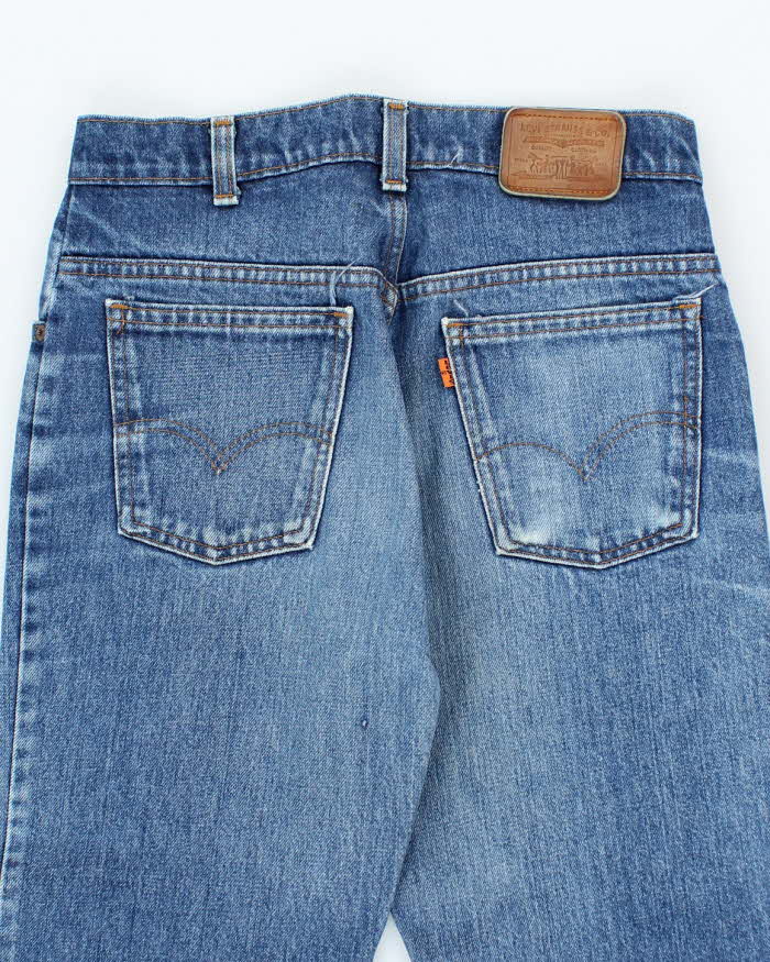 Vintage 80's Women's Levi's Straight Leg Dark Wash Jeans -