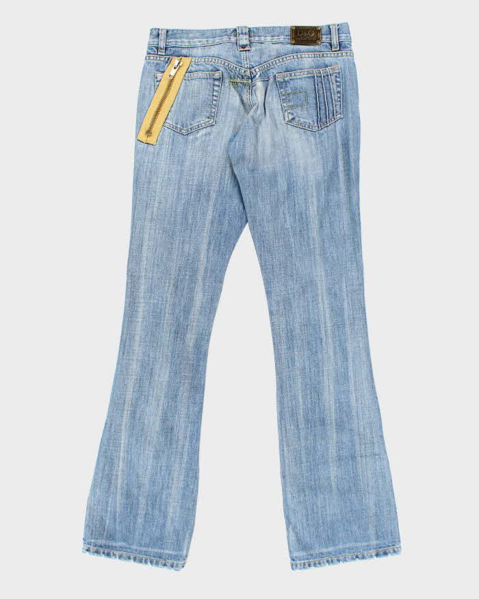 Vintage Y2k 00s Dolce &amp; Gabbana Zip Jeans - W29 L33