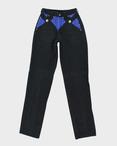 Vintage RoughRider Black Jeans - W24 L34