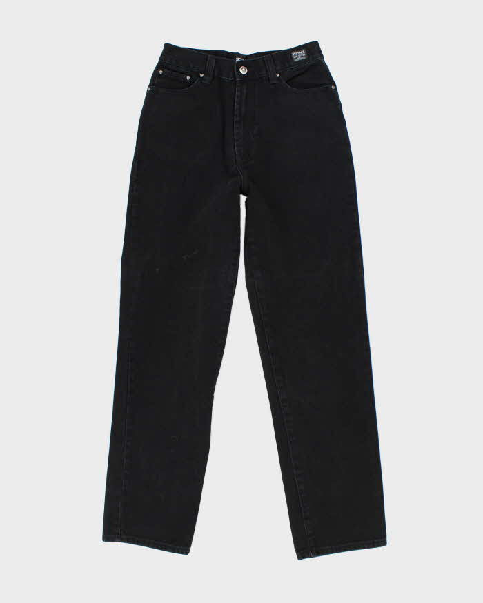 Vintage Versace Black Jeans - W27 L31