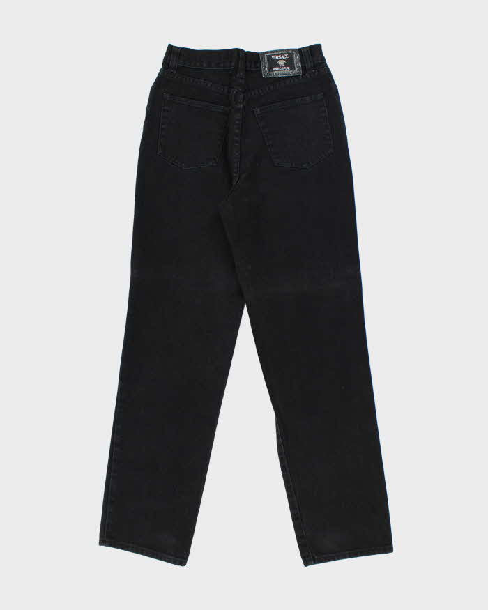 Vintage Versace Black Jeans - W27 L31