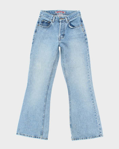 Vintage Silver Bootcut Jeans - W25 L29