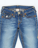 Vintage Y2k 00s True Religion Dark Wash Flared Jeans - W29 L33