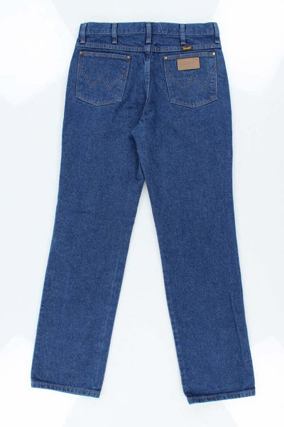 Vintage 90s Wrangler Dark Wash Blue Jeans - W32 L32