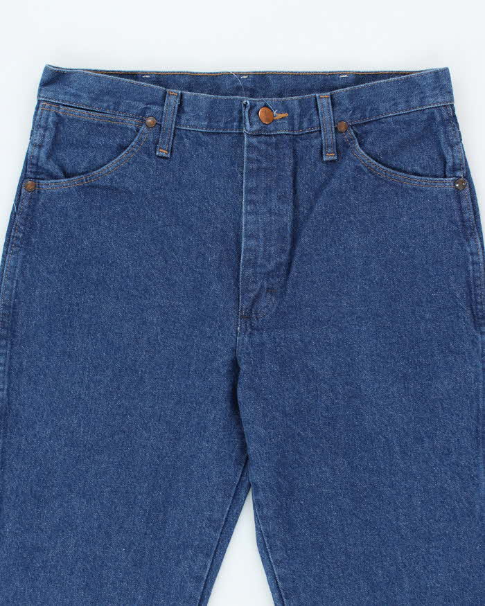 Vintage 90s Wrangler Dark Wash Blue Jeans - W32 L32