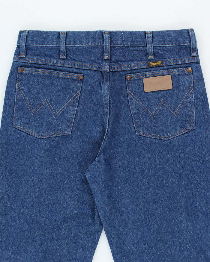 Vintage 90s Wrangler Dark Wash Blue Jeans - W32 L32
