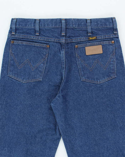 Vintage 90s Wrangler Dark Wash Blue Jeans - W32 L32