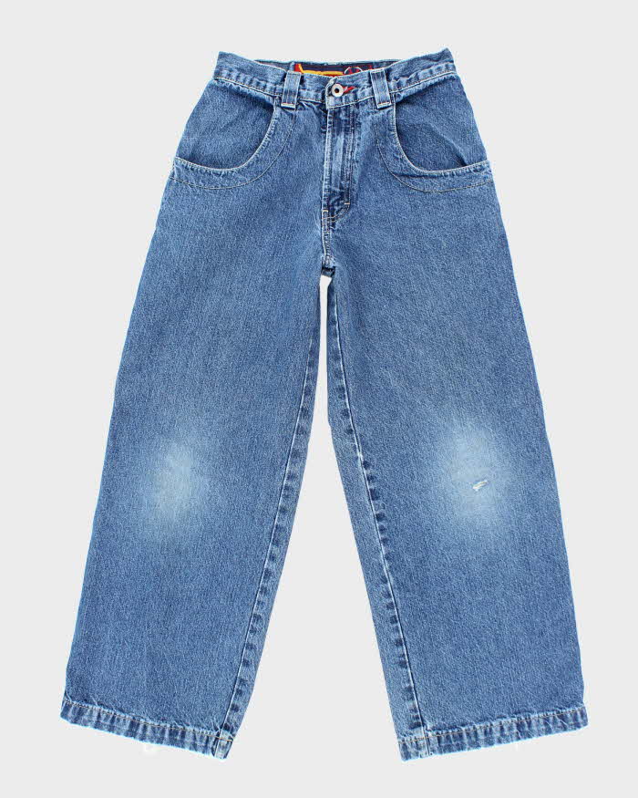 Vintage Women's Y2K JNCO Wide Leg Dark Wash Jeans - W25 L25