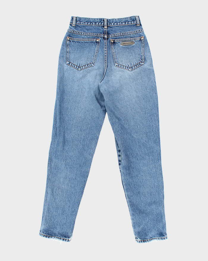 Vintage Y2K Women's Puma Medium Wash Straight Leg Jeans - W24 L28