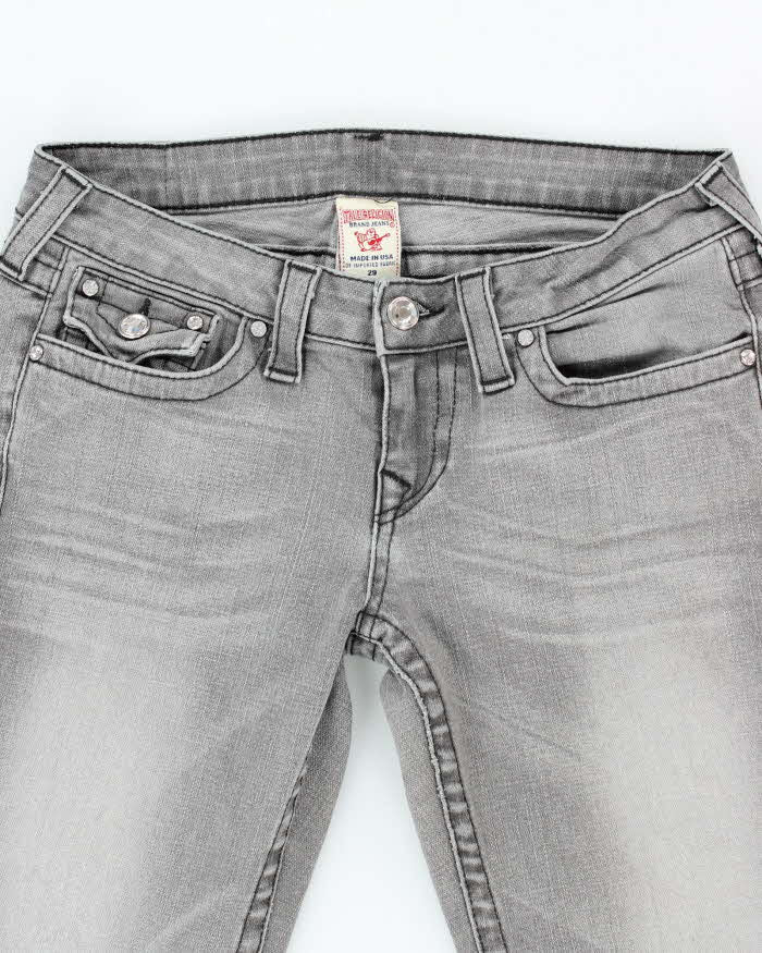 Vintage Y2k 00s True Religion Rhinestone Skinny Jeans - W29 L33