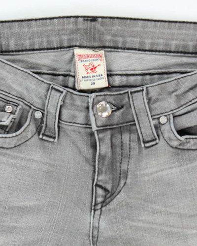 Vintage Y2k 00s True Religion Rhinestone Skinny Jeans - W29 L33