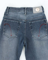 Vintage 2000's Versace Dark Wash Relaxed Fit Jeans - W24 L32