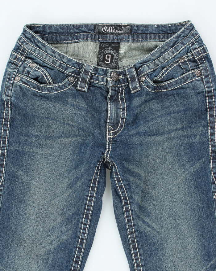 Vintage Y2k 00s Cello Rhinestone Jeans - W28 L32