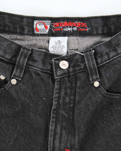 Vintage 90s Snakeyes Wide Leg Jeans - W28 L30
