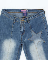Vintage 90s Bubblegum Star Jeans - W30 L32