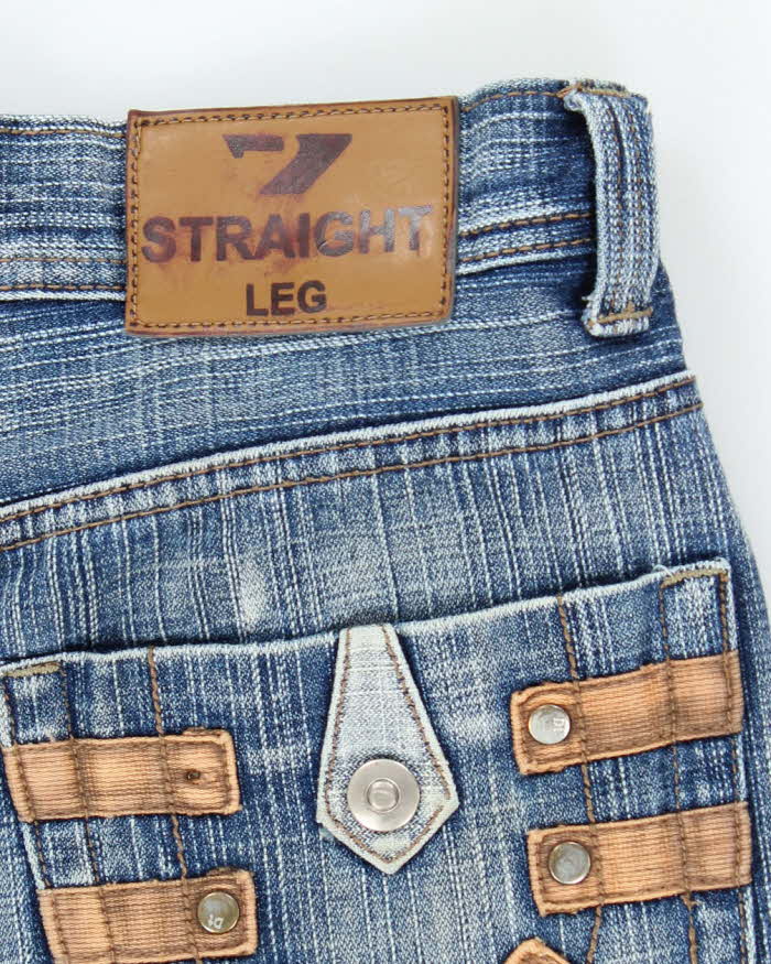 Vintage 90s Seven Straight Leg Jeans - W29 L30