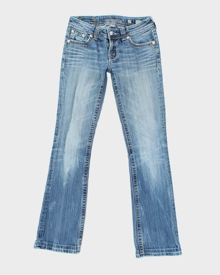 Vintage Y2k 00s Miss Me Studded Bootcut Jeans - W30 L32