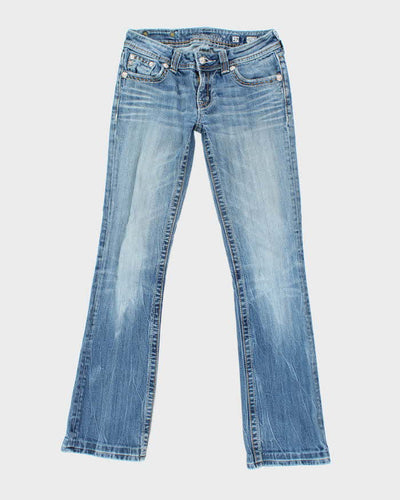 Vintage Y2k 00s Miss Me Studded Bootcut Jeans - W30 L32