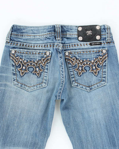 Vintage Y2k 00s Miss Me Studded Bootcut Jeans - W30 L32
