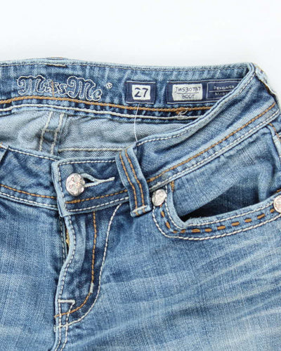 Vintage Y2k 00s Miss Me Studded Bootcut Jeans - W30 L32