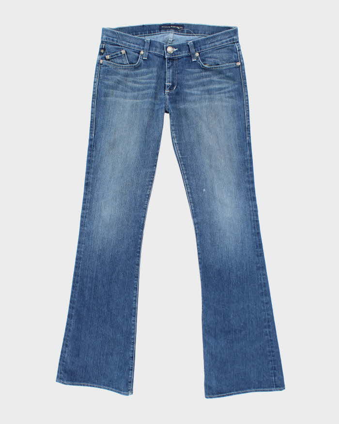 Vintage Y2k 00s Rock & Republic Rhinestone Bootcut Jeans - W32 L33