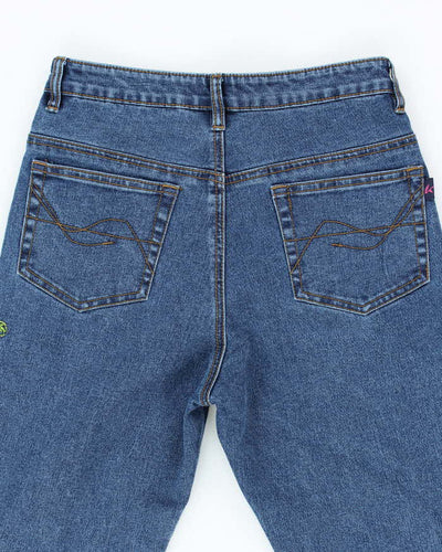 Vintage Y2k 00s Kahing Embroidered Bootcut Jeans - W26 L29