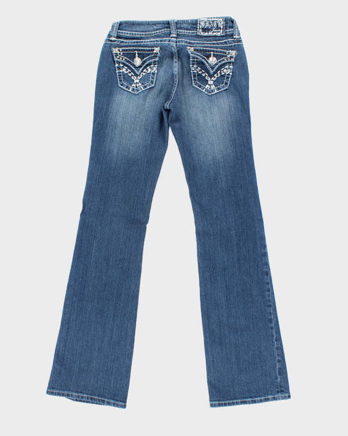 Vintage Y2k 00s Grace Rhinestone Bootcut Jeans - W28 L33