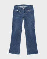Vintage Y2k 00s Michael Kors Clasp Jeans - W30 L28