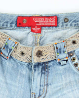 Vintage Y2k 00s Guess Denim Capris - W30 L24