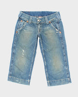 Vintage Y2k 00s True Religion Denim Capris - W31 L20