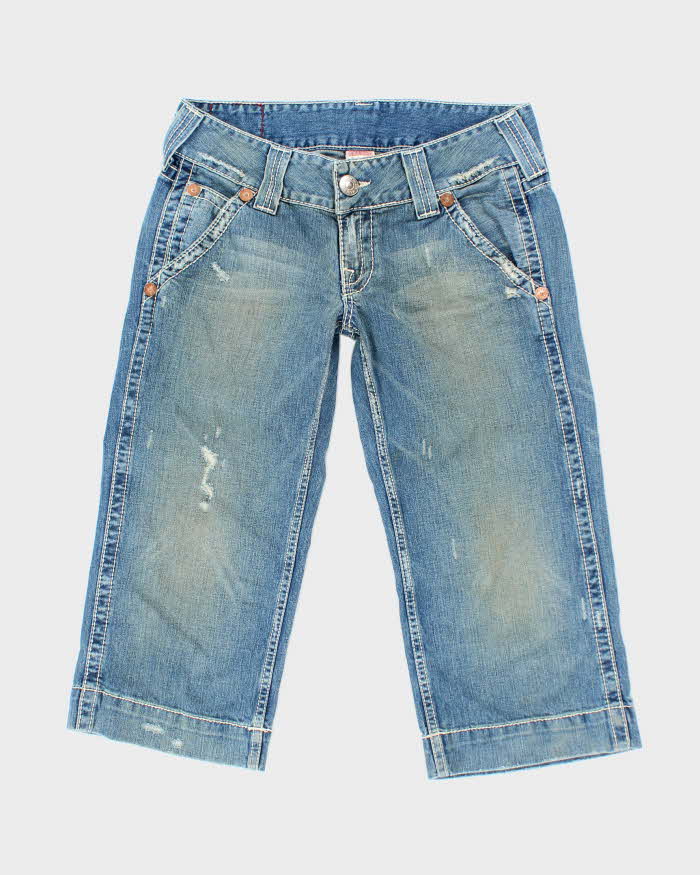 Vintage Y2k 00s True Religion Denim Capris - W31 L20