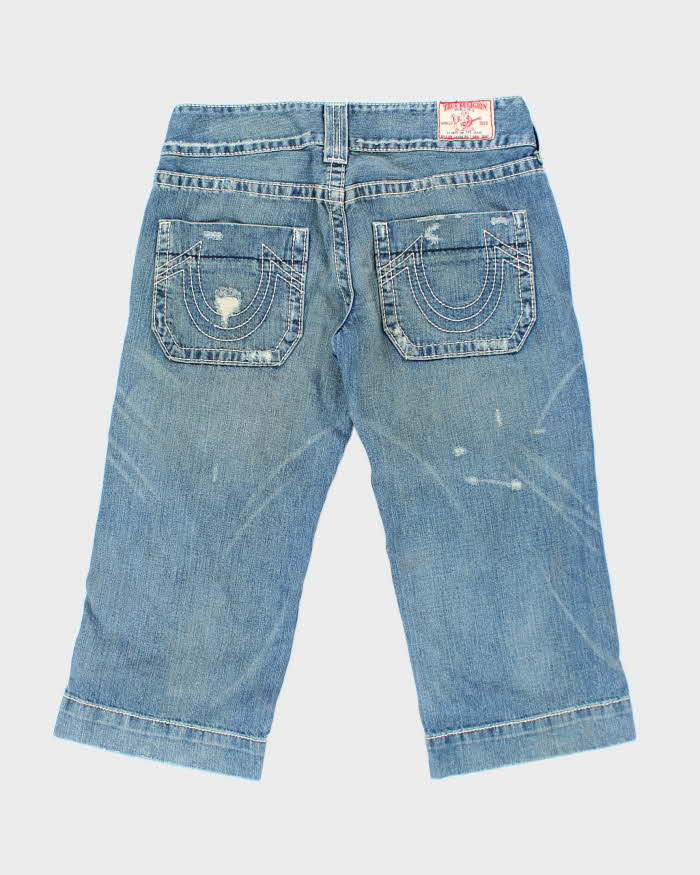 Vintage Y2k 00s True Religion Denim Capris - W31 L20