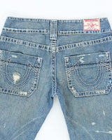 Vintage Y2k 00s True Religion Denim Capris - W31 L20