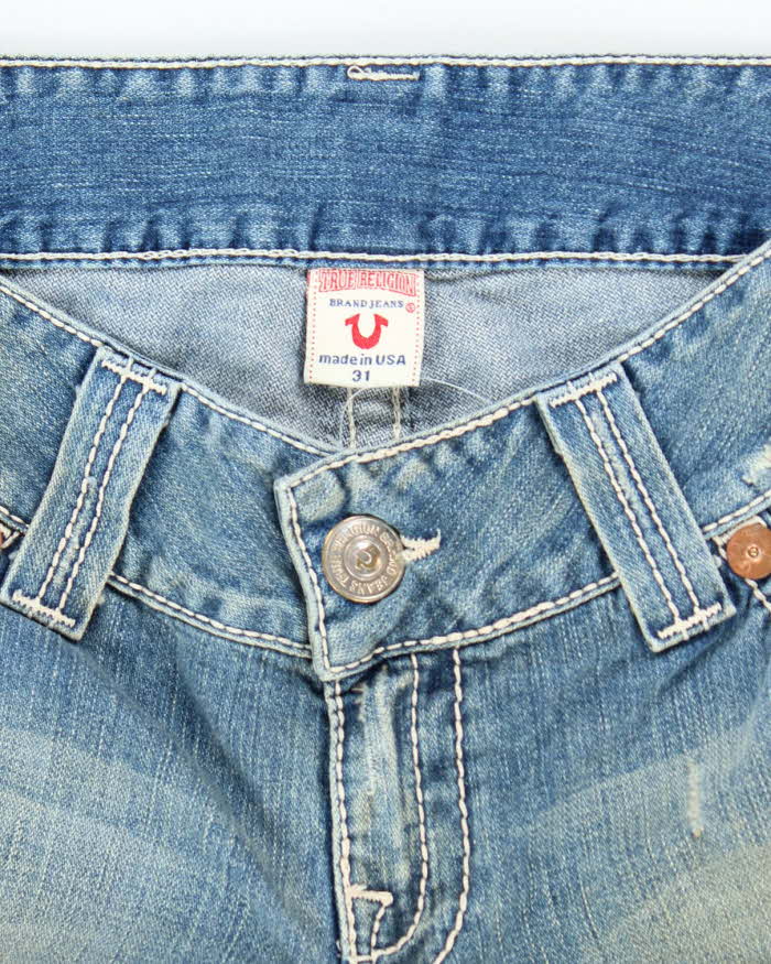 Vintage Y2k 00s True Religion Denim Capris - W31 L20