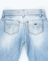 Vintage Y2K Miss Sixty Light Wash Wide Leg Flared Jeans - W26 L27