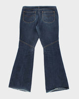 Vintage Y2k 00s Dish Flare Jeans - W32 L33