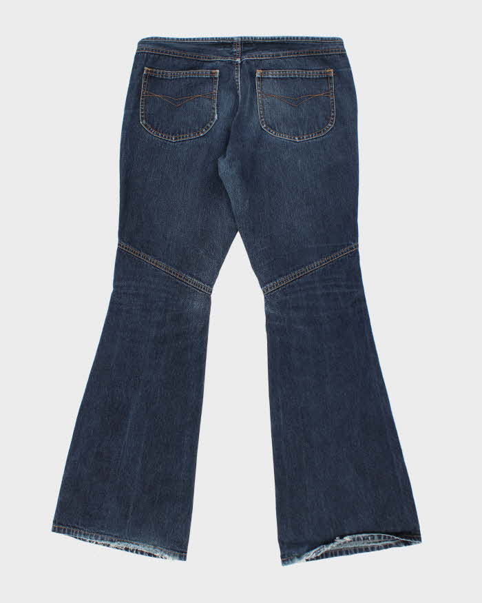 Vintage Y2k 00s Dish Flare Jeans - W32 L33