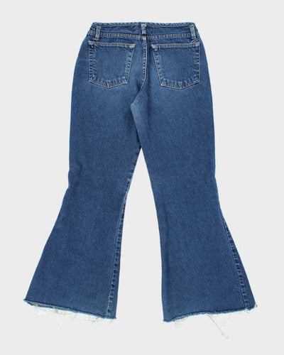 Vintage Y2k 00s Rave 4 Real Flare Jeans - W28 L29