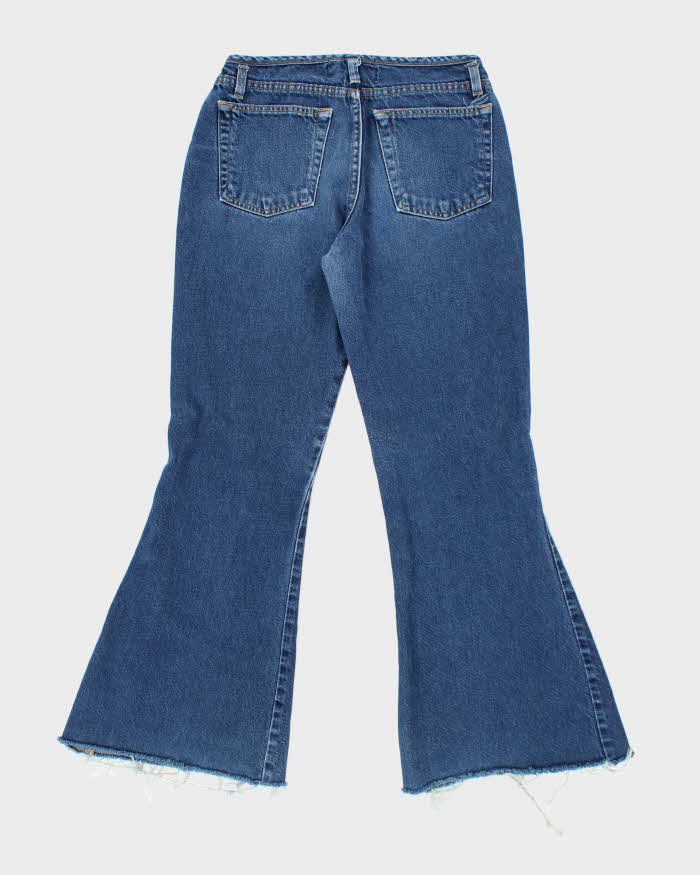 Vintage Y2k 00s Rave 4 Real Flare Jeans - W28 L29