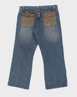 Vintage Y2k 00s Manager Wide Leg Jeans - W36 L28