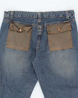 Vintage Y2k 00s Manager Wide Leg Jeans - W36 L28