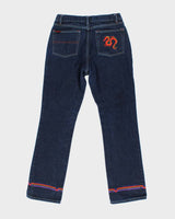 Vintage 90s Fubu Embroidered Jeans - W30 L30