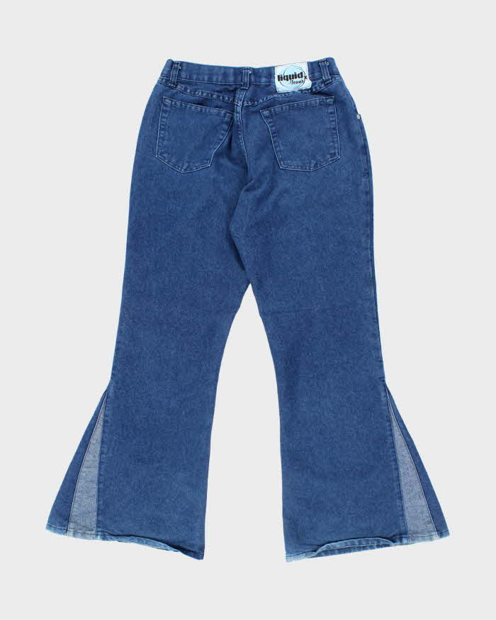 Vintage Y2k 00s Liquid Flare Jeans - W28 L30