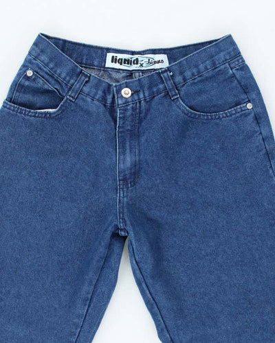 Vintage Y2k 00s Liquid Flare Jeans - W28 L30