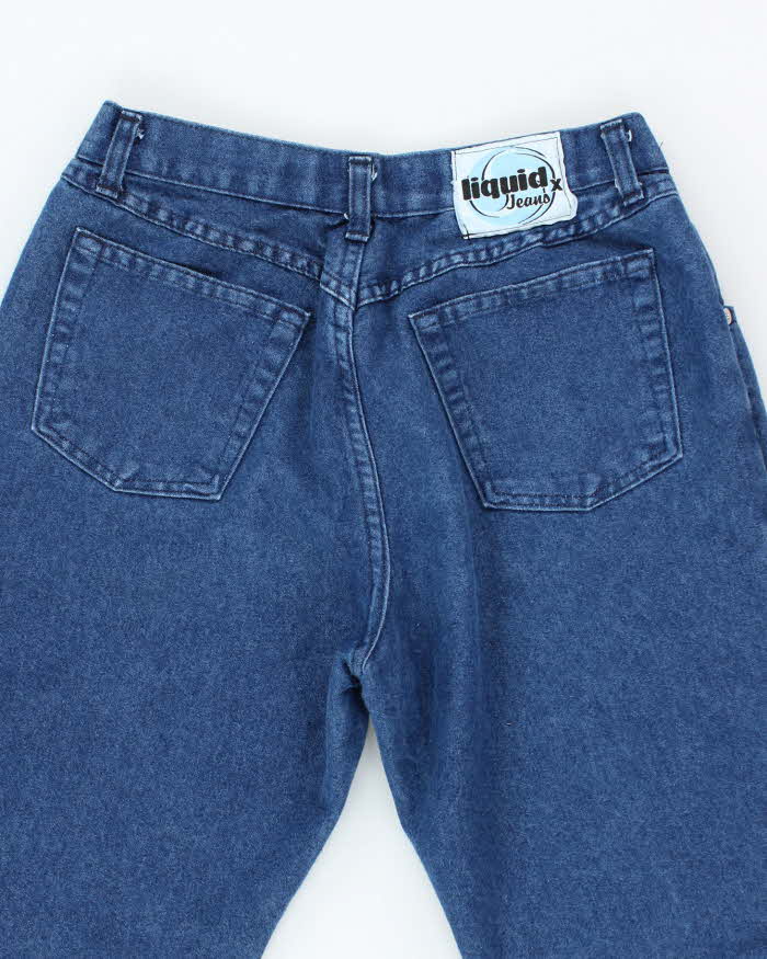 Vintage Y2k 00s Liquid Flare Jeans - W28 L30